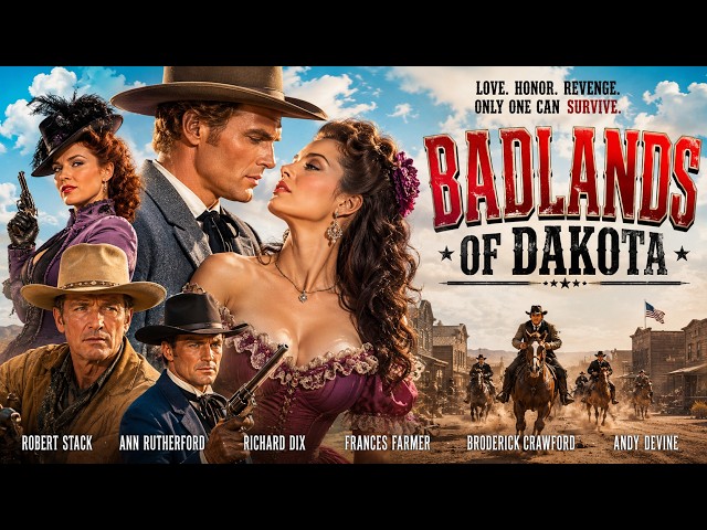 He Loved the Wrong Woman... And the Wild West Exploded | Badlands of Dakota (1941)