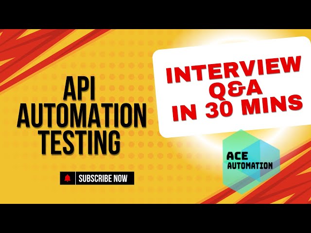 [2026]: API Automation Testing - Interview questions & answers in 30 mins 🚀 🌐 🔒