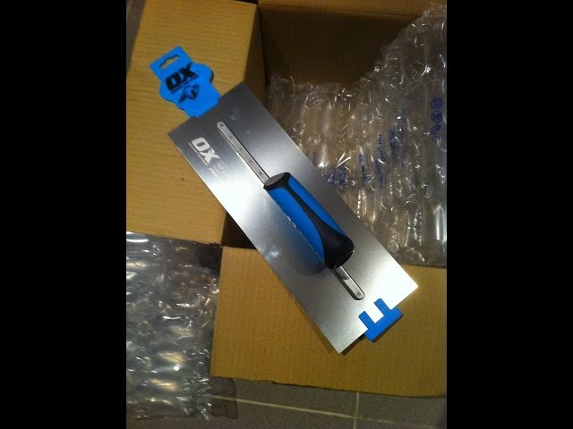 New ox trowel unboxing review coming soon ( "OX Trowel" ) "plastering trowel"