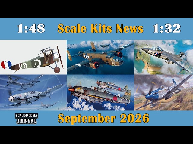 Scale Models News / Aviation 1:48, 1:32, 1:35 - September 2026