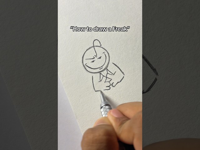 How to draw a freak