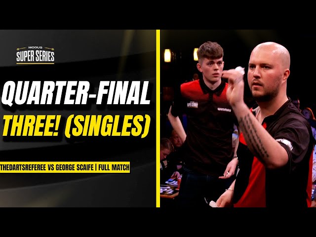 TheDartsReferee 🆚 George Scaife | Full Match