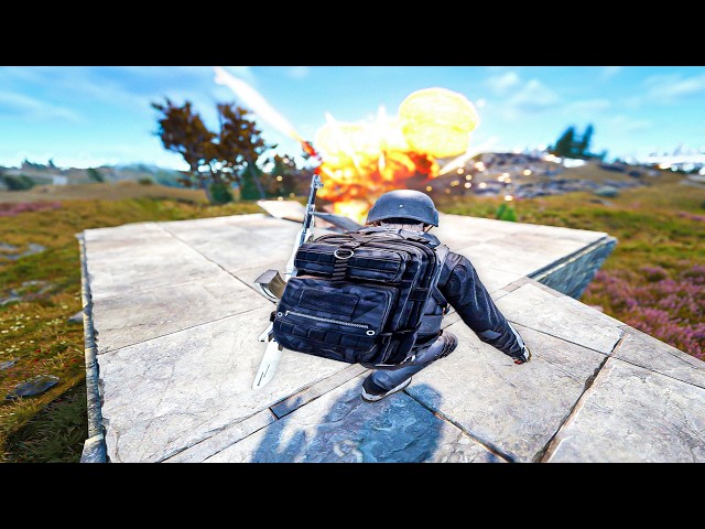 RAIDING ALL THE 2X2 BASES on the goofiest server of all time - SOLO VANILLA RUST #17 S196