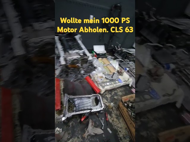 Wollte mein 1000 PS Motor abholen..