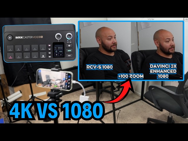 RØDECaster Video S 1080p vs 4K: Is It Good Enough?