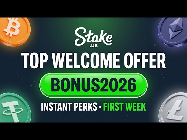 Stake US Promo Code – BONUS2026 – Get Your Welcome Credits