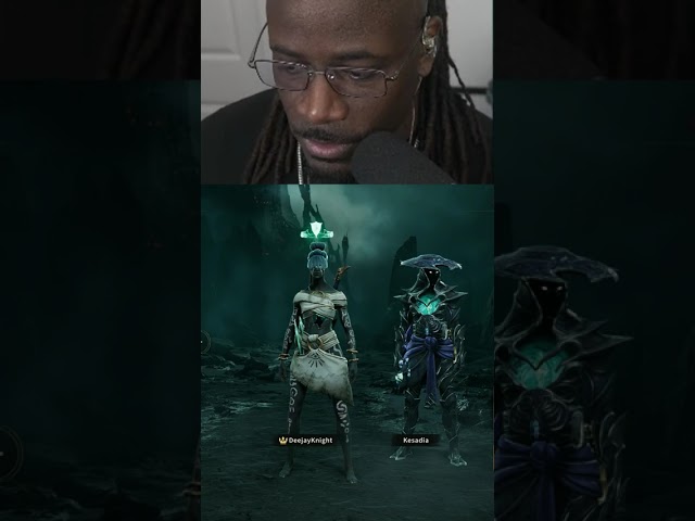 Kesa was disappeared from the party & had a... response. 😅 | #deejayknight on #Twitch