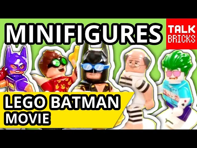 LEGO Batman Movie Collectible Minifigures Series 2 COMPLETE LIST BREAKDOWN!! Justice League! NEW Vil