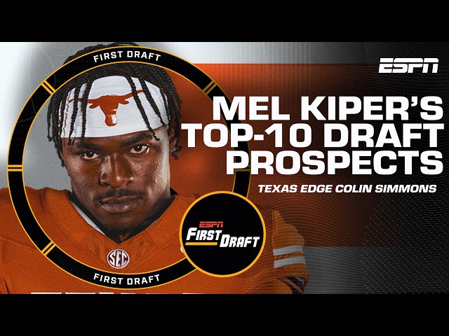 ⭐️Mel Kiper & Field Yates' MIDSEASON TOP-10 PROSPECTS [2027 NFL Draft]⭐️ | First Draft🏈