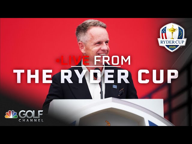 U.S. Team 'galvanized' after Luke Donald's money comments | Live From the Ryder Cup | Golf Channel