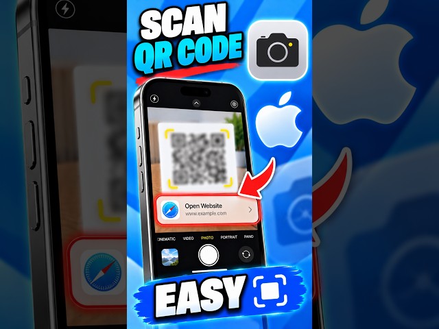 How to Scan QR Codes on iPhone | Scan WiFi QR Codes Easily