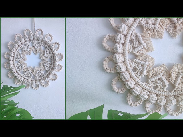 DIY Macrame Mandala Wall Hanging | Macrame Tutorial