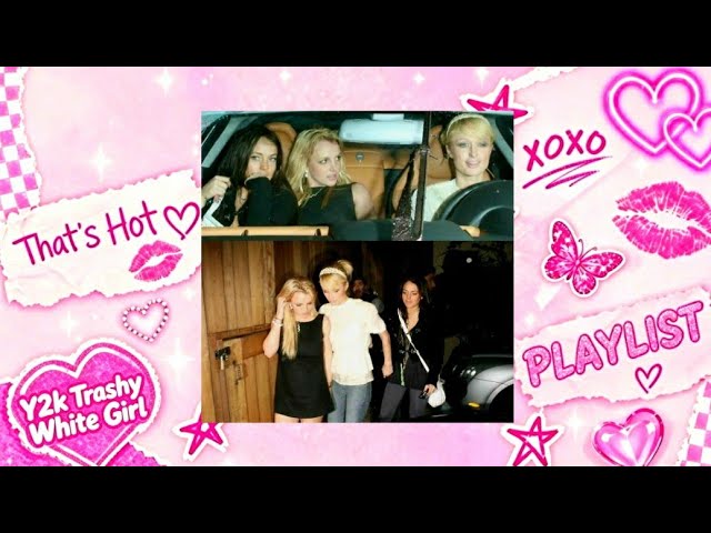 Y2k GIRLY TRASHY POP Playlist ⏯ 🎀 #y2ksongs #2000s 💖 xoxo 