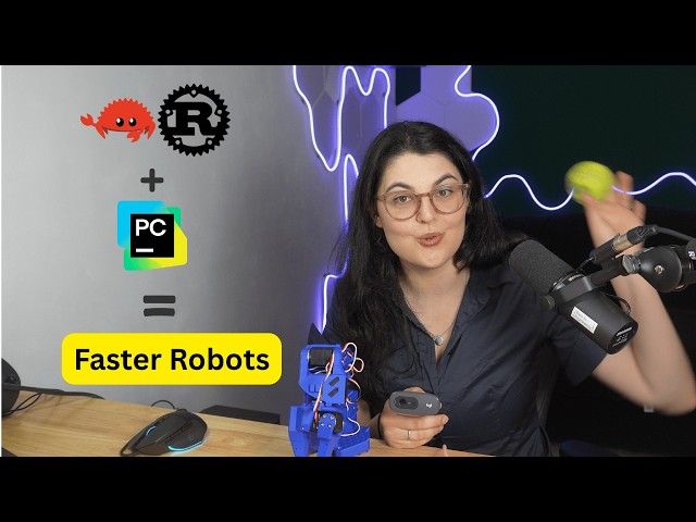 Can Rust make a robot arm react faster than Python?