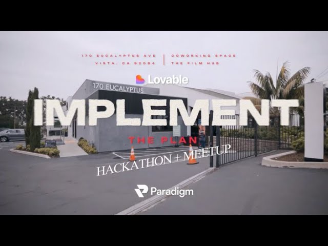 Lovable Hackathon Highlights | Building the Future of Vibe Coding