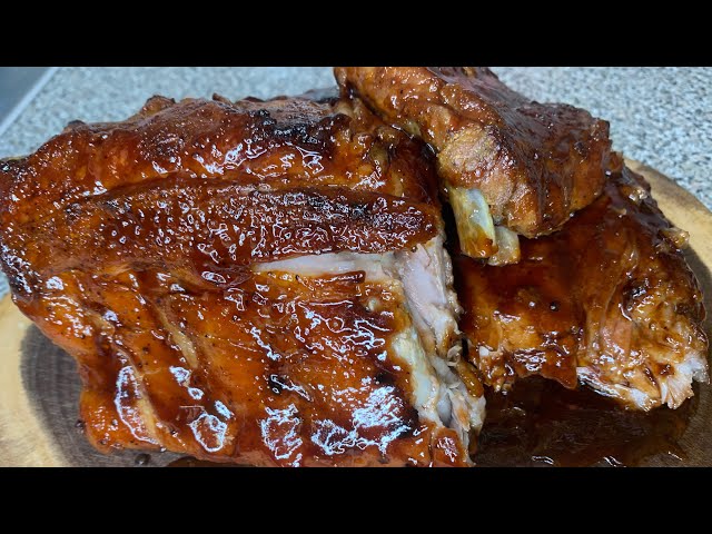 EASY FALL OFF THE BONE BABY BACK RIBS OVEN BAKED RIBS