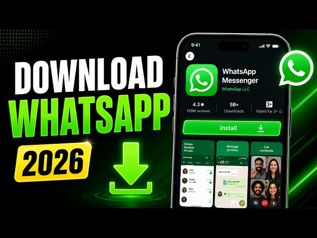 How to Download and Use WhatsApp in 2026 — Beginner’s Guide
