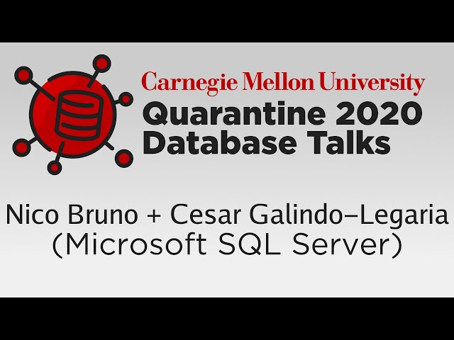 The Cascades Framework for Query Optimization at Microsoft (Nico Bruno + Cesar Galindo-Legaria)