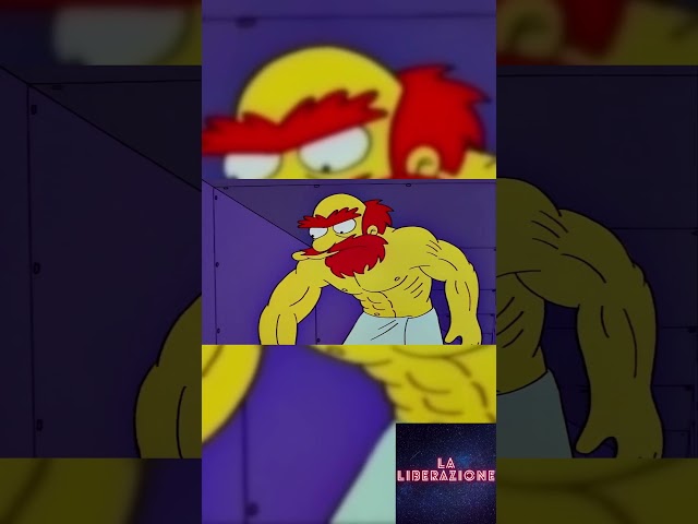 I Simpson - Homer ruba il grasso del giardiniere Willie #simpsons #thesimpsons #bartsimpson #shorts