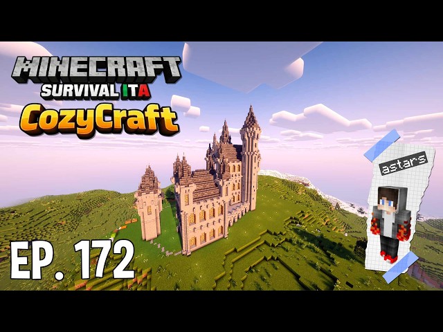 Minecraft Survival ITA – CozyCraft #172 | Completo il Secondo Edificio del Castello!