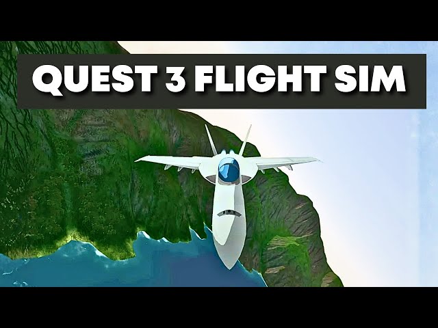 Quest 3 Finally Gets a REAL Flight Simulator | Virtual Fighter Maneuvers