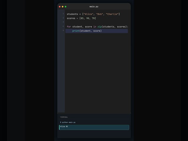Python zip() 🐍 | Loop Through Multiple Lists Together