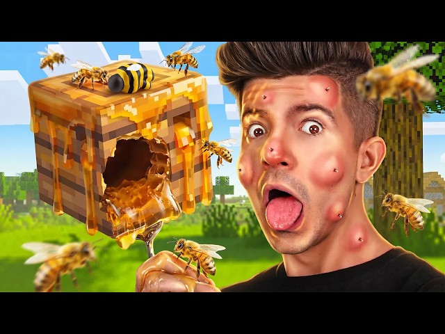Eating Every Minecraft Block in Real Life!