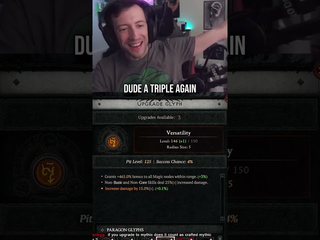 Diablo 4 - INSANE Glyph Upgrades