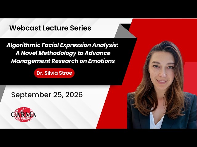 Algorithmic Facial Expression Analysis | Silvia Stroe