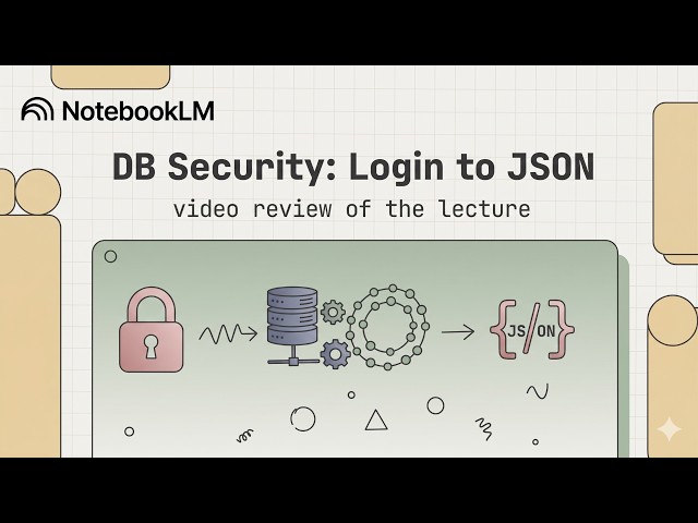 DB Security  Login to JSON