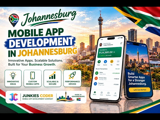 Mobile App Development Company in Johannesburg | Scalable Solutions for Growing Businesses