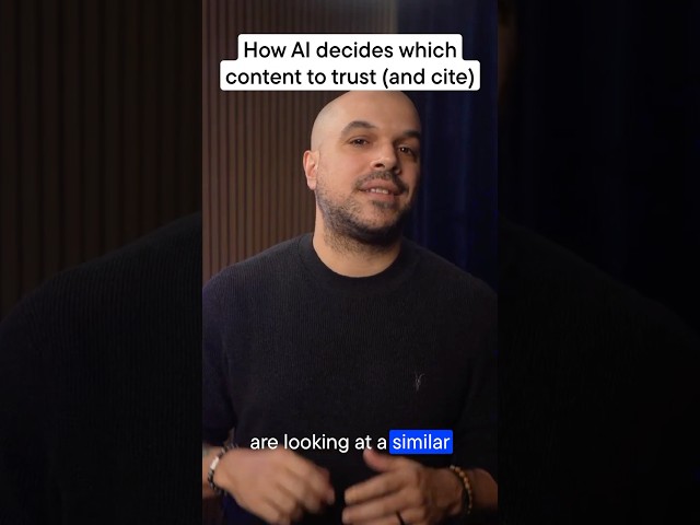 4 signals AI uses to decide what content to cite