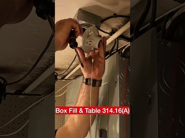 How Many Conductors Can I Fit Into This Box?  #electrician