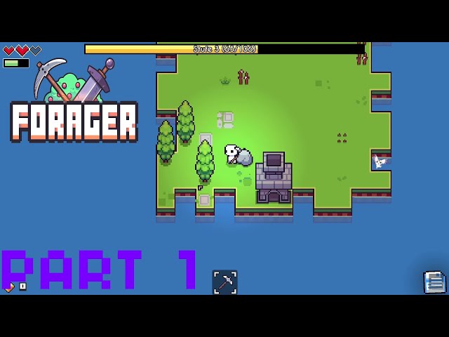 Lets Play Forager #001 ein neues Abenteuer auf Inseln und wir sind Flott obwohl ich es cozy wollte