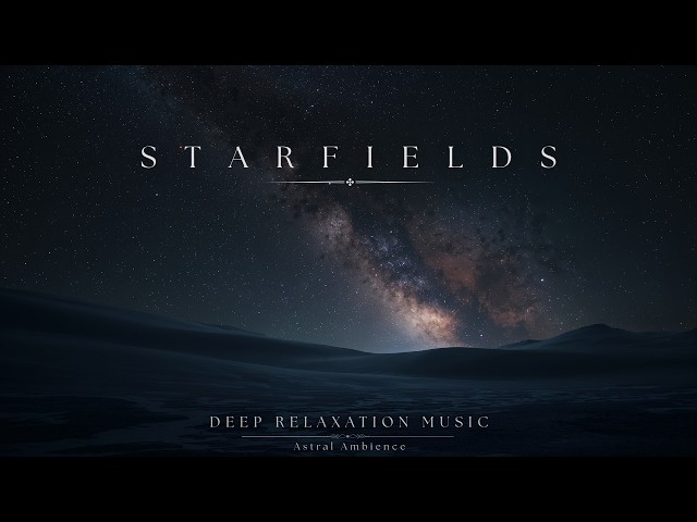 Starfields | Calm Relaxation Music Across Endless Cosmic Horizons - Celestial Soundscape [DEEP CALM]