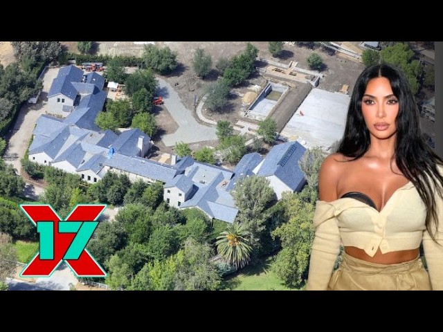 Kim Kardashian's Calabasas Mansion Is Looking Amazing Amid $20 MIllion Renovation