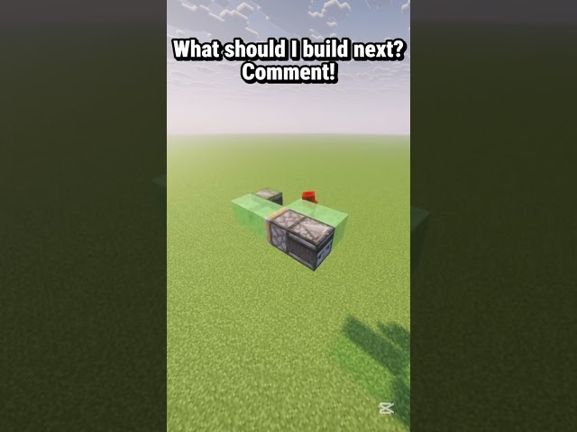 Easy Flying Machine Tutorial 🔥  #minecraft