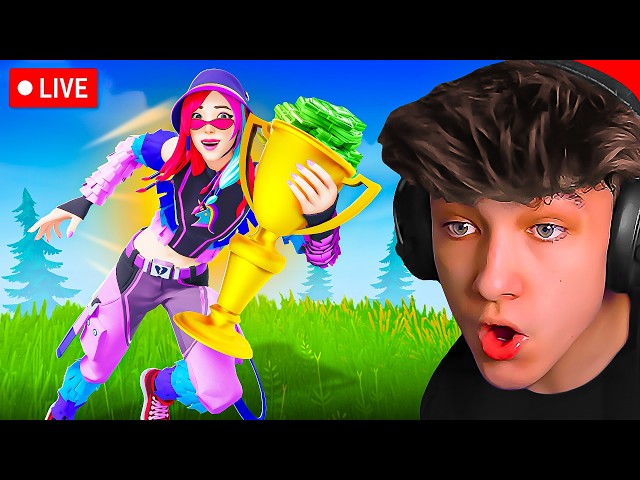 🔴LIVE! - LAST DAY OF PRACTICE BEFORE SOLO FNCS! (Fortnite)