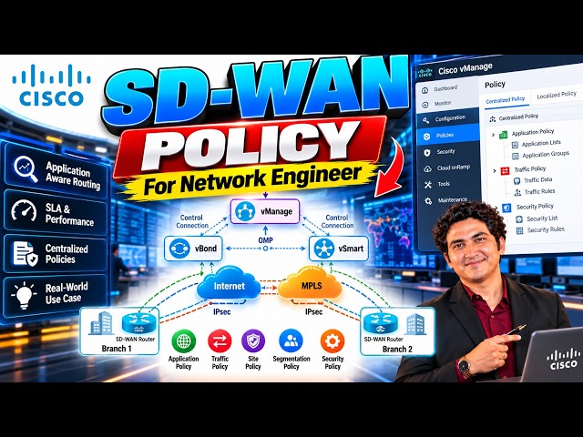 Master Cisco SD-WAN Policy for Network Engineers | PM Networking