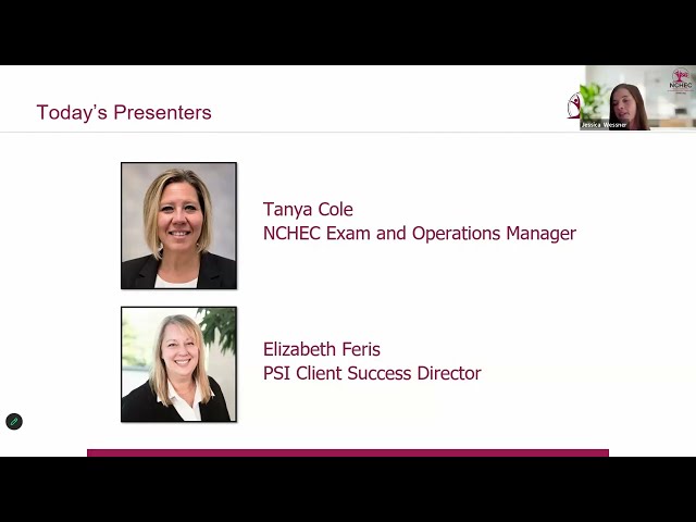 Live Remote Proctoring for the CHES and MCHES Exams: Info and Q & A
