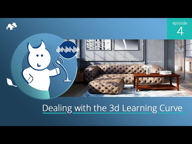 CG talks - ep. 4: Dealing with the 3d Learning Curve