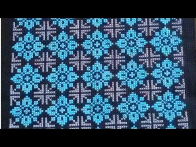 🌸 Beautiful Cross Stitch Flower Design | Easy Hand Embroidery Pattern for Beginners