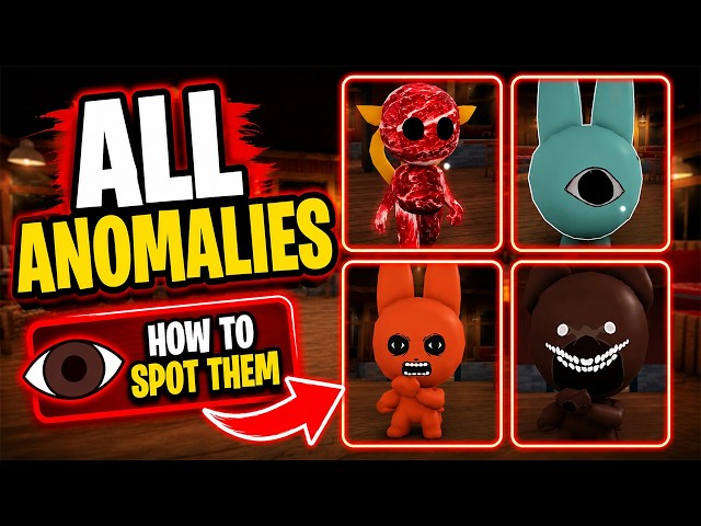 ALL ANOMALIES in Anomaly Cafe Roblox - How to Identify and Remove Them