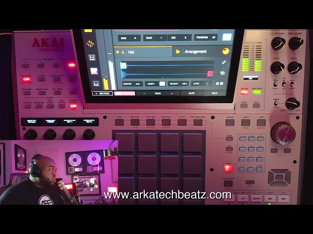 Arkatech Beatz Live: Hip-Hop Beat Making & Music Production Tutorials (Day 150)