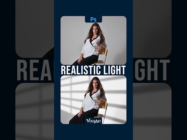 Create Realistic Window Light in Photoshop I Cinematic Lighting Effect #088