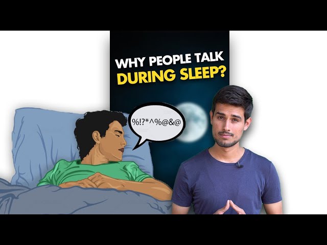 Why do people talk in their sleep?