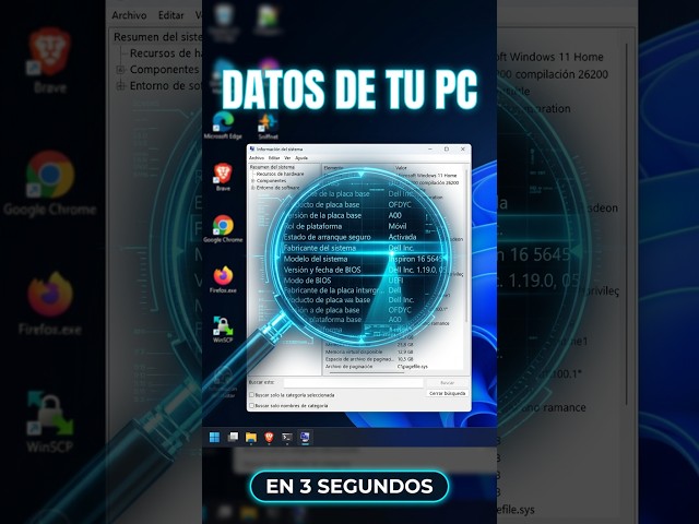 The secret command to see all your PC information #hack