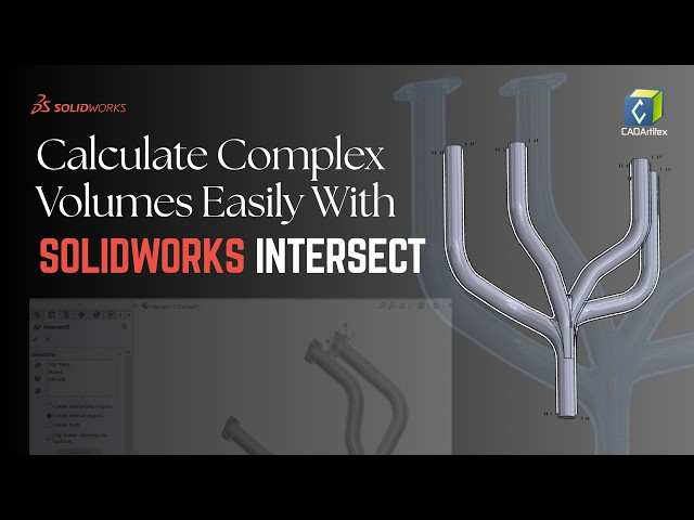 Calculate Volume of Any Internal Cavity | SOLIDWORKS