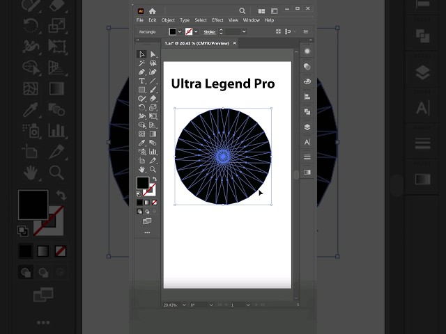Adobe Illustrator Circle Meme #illustrator #graphicdesign #illustratortips