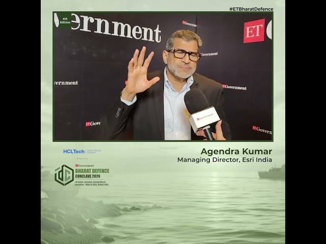 Agendra Kumar on Geospatial Technology & Secure GIS | Bharat Defence Conclave
